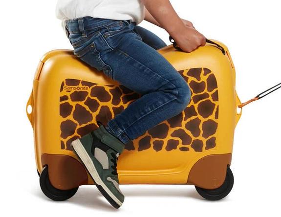 DREAM2GO Ride-on kids trolley giraffes g. - Hand luggage
