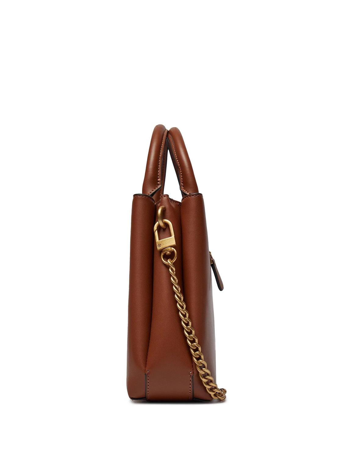 Guess Masie Hand Bag, With Removable Shoulder Strap Cognac - Buy 