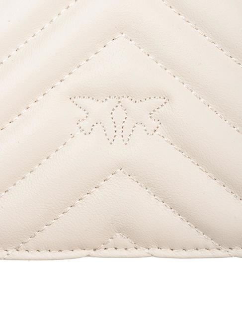 CLASSIC LOVE ONE Nappa leather bag silk white-antique gold - Women’s Bags