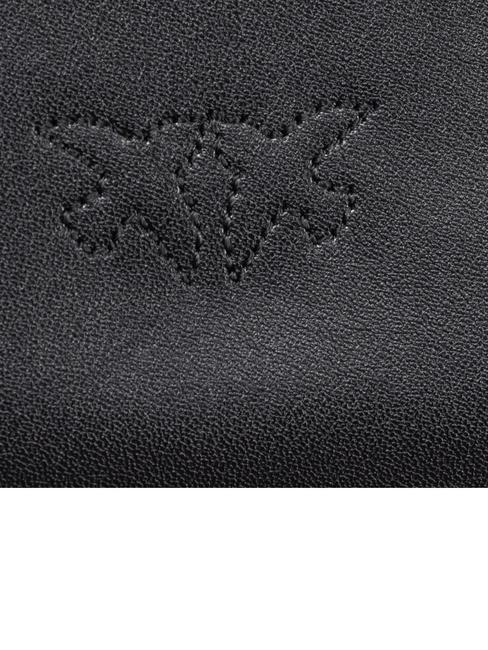 FLAT CLASSIC Clutch bag with chain shoulder strap black-antique gold - Women’s Bags