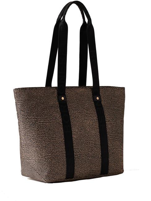SHOPPER MEDIUM ECO LINE Shopping Bag OP / NATURAL / BLACK - Women’s Bags