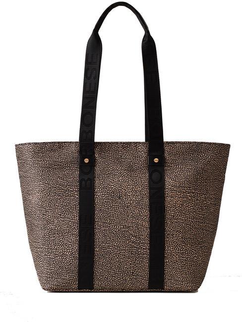 SHOPPER MEDIUM ECO LINE Shopping Bag OP / NATURAL / BLACK - Women’s Bags