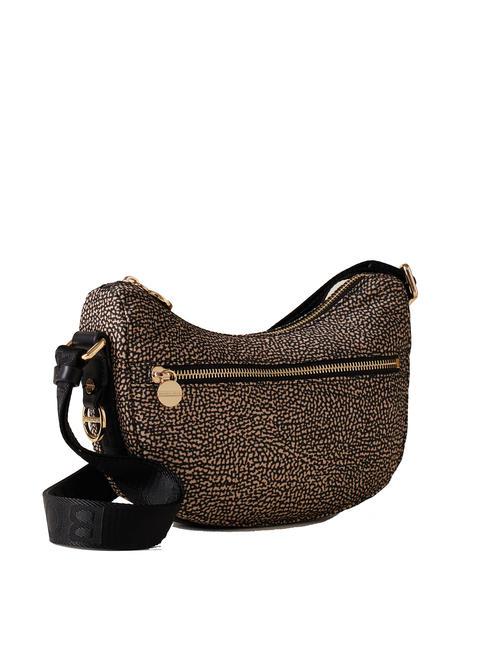 HOBO LUNA MINI ECO LINE Shoulder bag OP / NATURAL / BLACK - Women&rsquo;s Bags