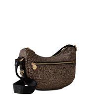 BORBONESE HOBO LUNA MINI ECO LINE Shoulder bag OP / NATURAL / BLACK - Women&rsquo;s Bags - 2
