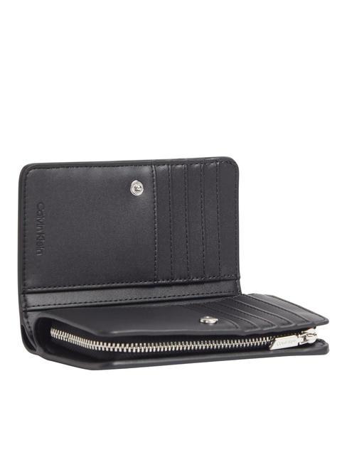 RE-LOCK FRENCH Medium wallet ck black - Women&rsquo;s Wallets