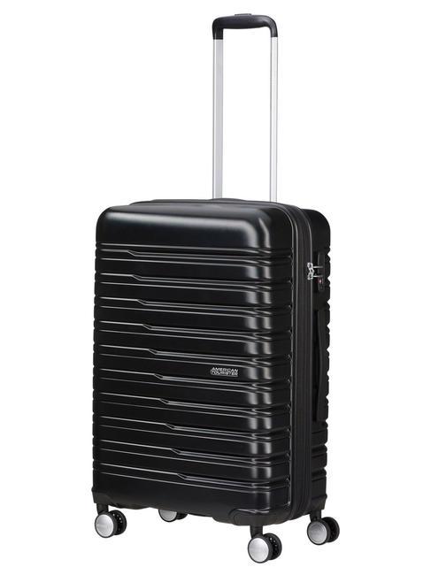 FLASHLINE Medium expandable trolley shadow black - Rigid Trolley Cases