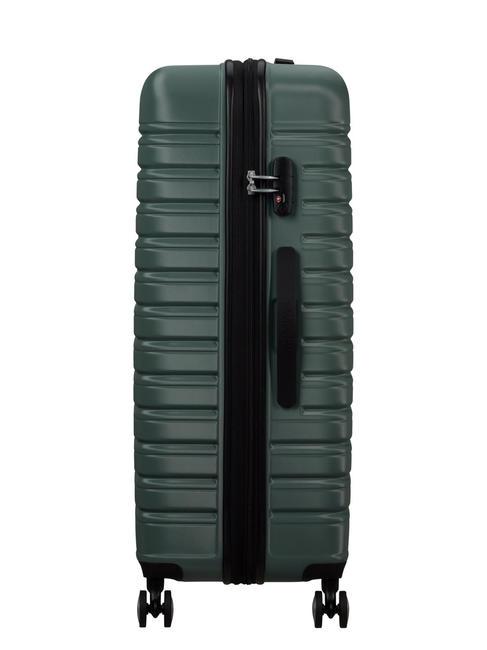 FLASHLINE Large expandable trolley dark forest - Rigid Trolley Cases