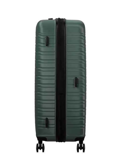FLASHLINE Large expandable trolley dark forest - Rigid Trolley Cases