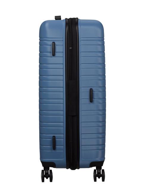 FLASHLINE Large expandable trolley coronet blue - Rigid Trolley Cases