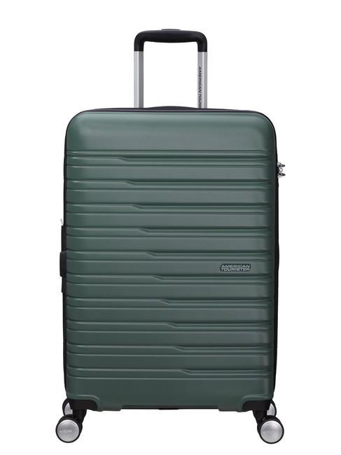 FLASHLINE Medium expandable trolley dark forest - Rigid Trolley Cases