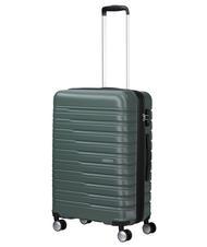 AMERICAN TOURISTER FLASHLINE Medium expandable trolley dark forest - Rigid Trolley Cases - 8