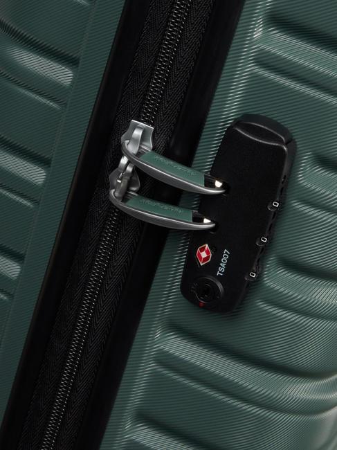 FLASHLINE Hand luggage trolley dark forest - Hand luggage