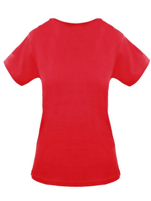 LOGO Cotton T-shirt red - T-shirt