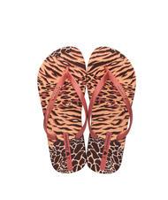 IPANEMA ANIMALE PRINT II  Printed flip-flops orange/beige - Women’s shoes - 2