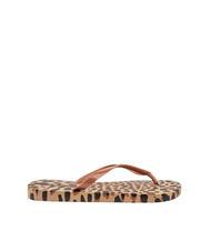 IPANEMA ANIMALE PRINT II  Printed flip-flops beige/brown - Women’s shoes - 3