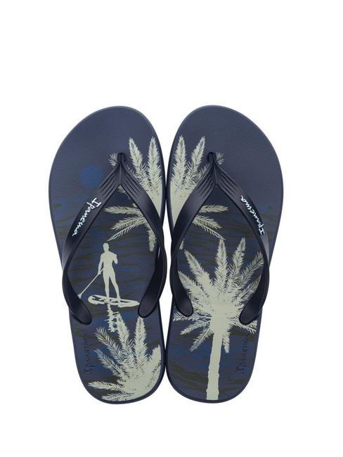 POSTO 10 TEMAS IV  Rubber flip flops blue/green - Men’s shoes