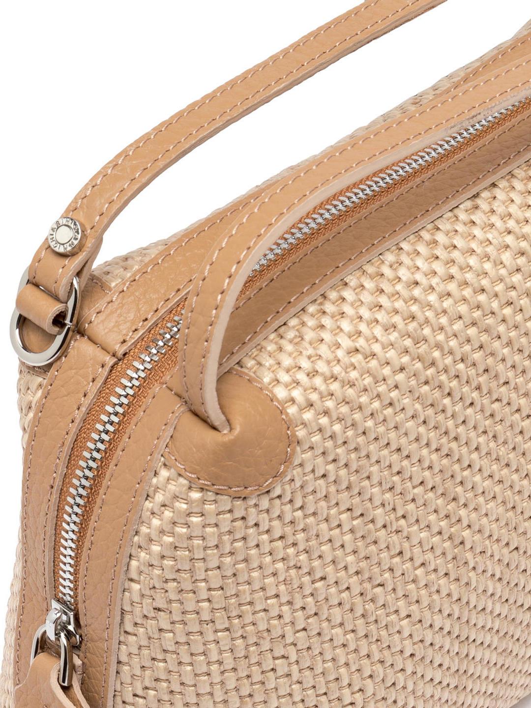 Straw bag with shoulder strap sale