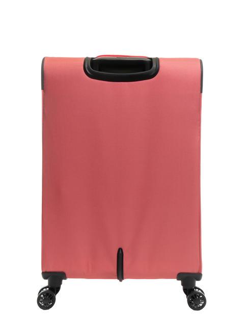 BRIGHT LIFE Medium size trolley sun kissed coral - Semi-rigid Trolley Cases