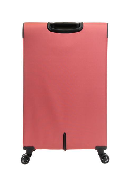 BRIGHT LIFE Extra large size trolley sun kissed coral - Semi-rigid Trolley Cases