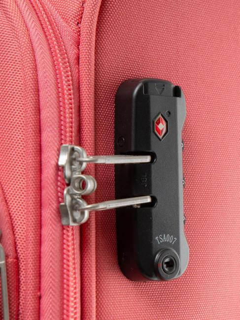 BRIGHT LIFE Extra large size trolley sun kissed coral - Semi-rigid Trolley Cases