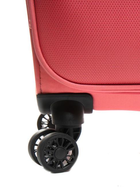 BRIGHT LIFE Extra large size trolley sun kissed coral - Semi-rigid Trolley Cases