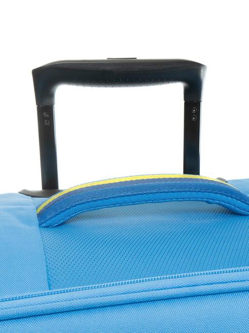 BRIGHT LIFE Extra large size trolley tranquil blue - Semi-rigid Trolley Cases