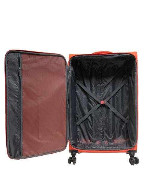 BRIGHT LIFE Extra large size trolley spicy paprika - Semi-rigid Trolley Cases