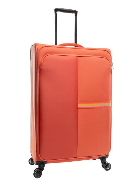 BRIGHT LIFE Extra large size trolley spicy paprika - Semi-rigid Trolley Cases