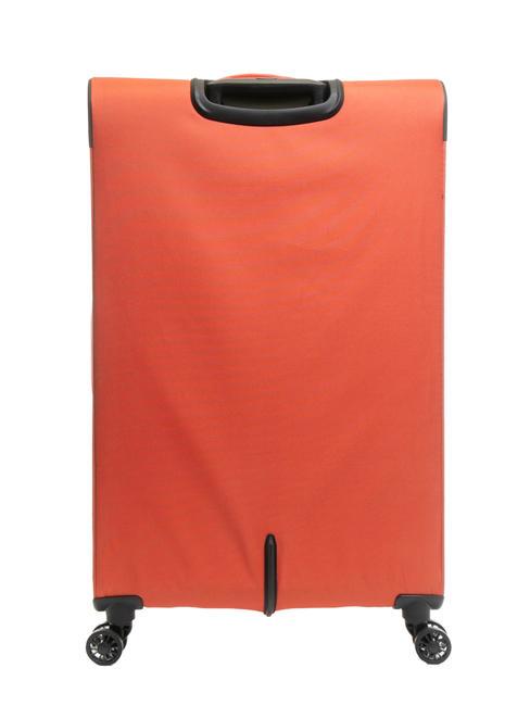 BRIGHT LIFE Extra large size trolley spicy paprika - Semi-rigid Trolley Cases