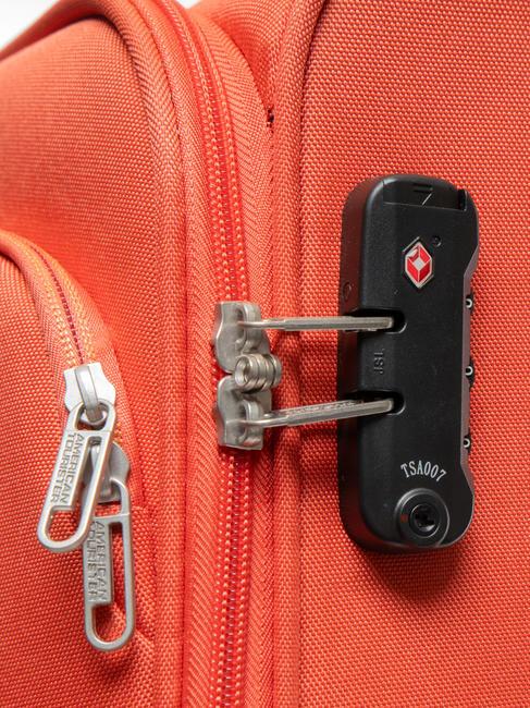 BRIGHT LIFE Extra large size trolley spicy paprika - Semi-rigid Trolley Cases