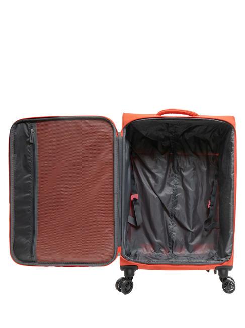 BRIGHT LIFE Medium size trolley spicy paprika - Semi-rigid Trolley Cases