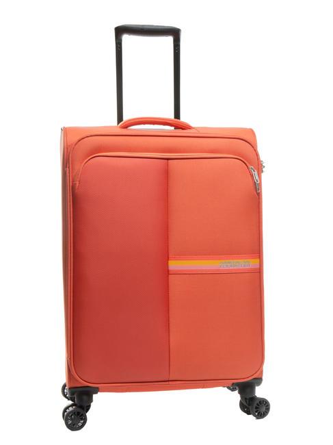 BRIGHT LIFE Medium size trolley spicy paprika - Semi-rigid Trolley Cases