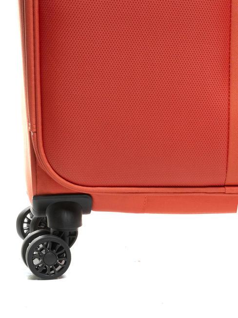 BRIGHT LIFE Medium size trolley spicy paprika - Semi-rigid Trolley Cases