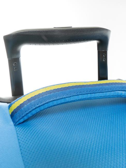 BRIGHT LIFE Medium size trolley tranquil blue - Semi-rigid Trolley Cases