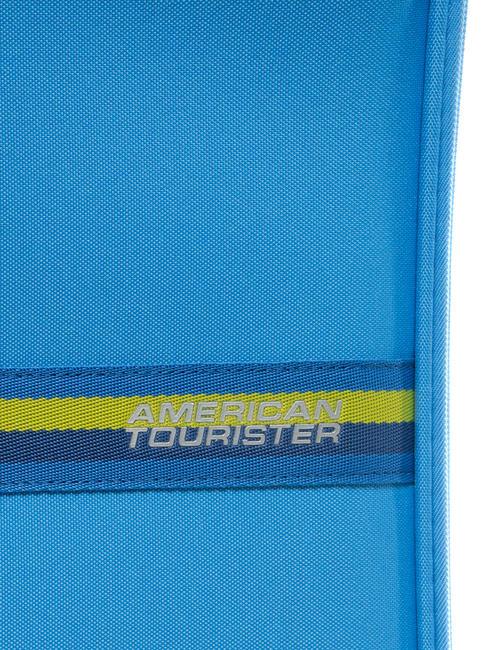 BRIGHT LIFE Medium size trolley tranquil blue - Semi-rigid Trolley Cases