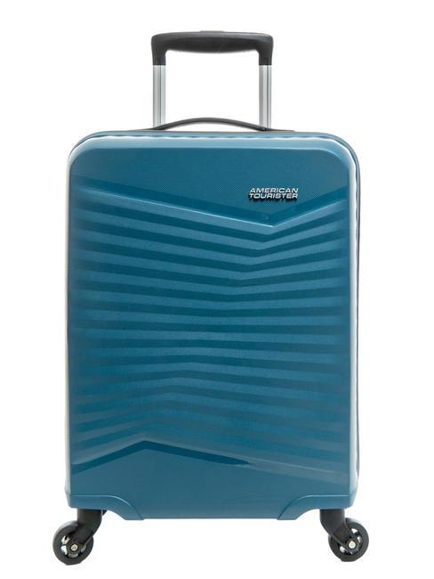 JETDRIVER 2.0 Set of 3 trolleys: cabin, medium, large teal blue - Trolley Set