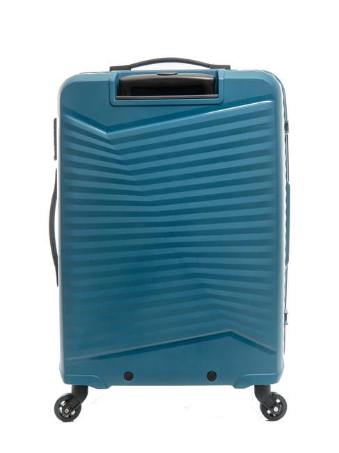 JETDRIVER 2.0 Set of 3 trolleys: cabin, medium, large teal blue - Trolley Set