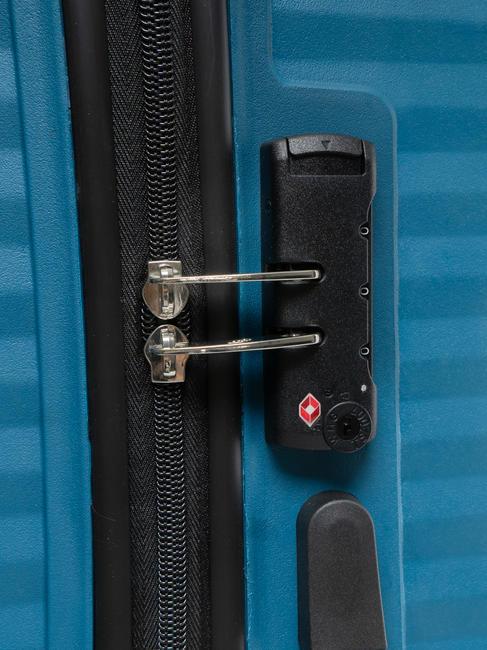 JETDRIVER 2.0 Set of 3 trolleys: cabin, medium, large teal blue - Trolley Set