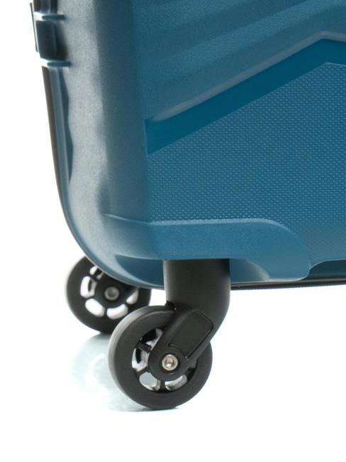 JETDRIVER 2.0 Set of 3 trolleys: cabin, medium, large teal blue - Trolley Set