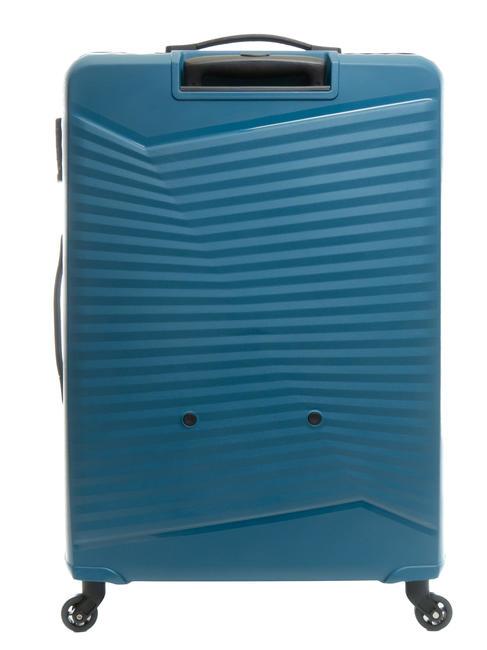 JETDRIVER 2.0 Large size trolley teal blue - Rigid Trolley Cases