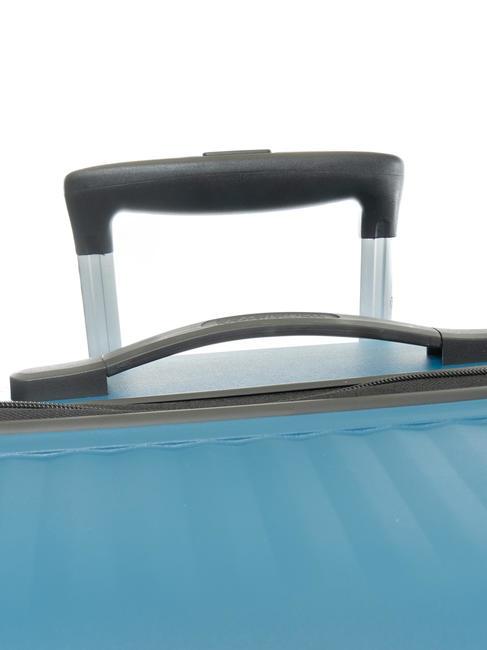 JETDRIVER 2.0 Large size trolley teal blue - Rigid Trolley Cases