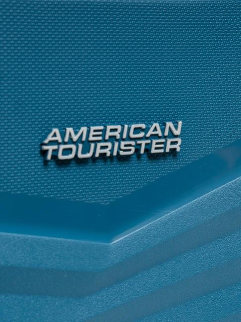 JETDRIVER 2.0 Large size trolley teal blue - Rigid Trolley Cases