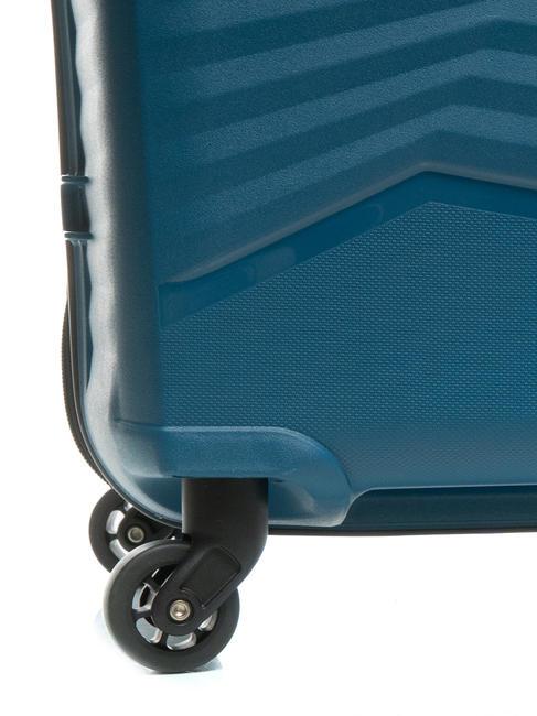 JETDRIVER 2.0 Large size trolley teal blue - Rigid Trolley Cases