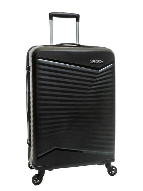 JETDRIVER 2.0 Medium size trolley BLACK - Rigid Trolley Cases