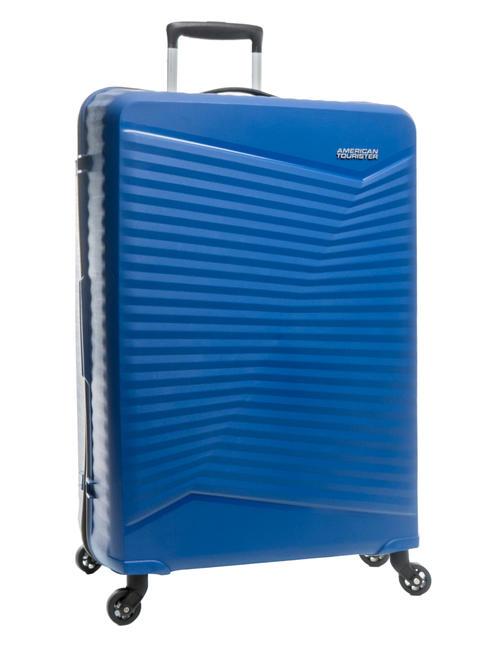 JETDRIVER 2.0 Large size trolley blu navy - Rigid Trolley Cases