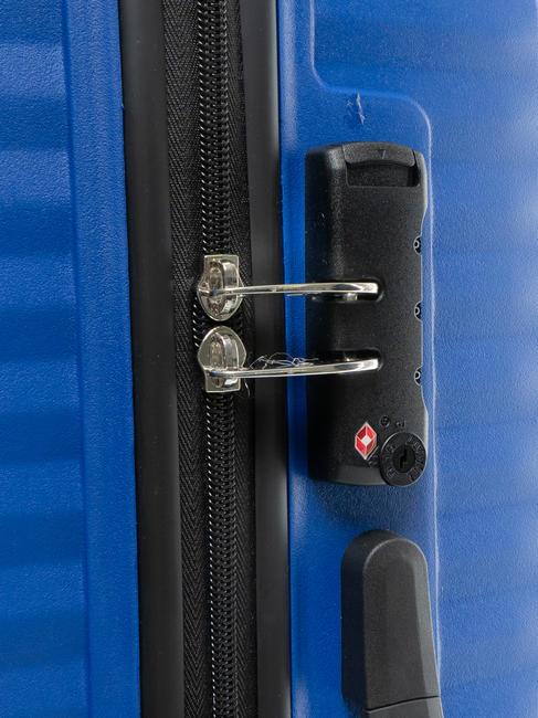 JETDRIVER 2.0 Medium size trolley blu navy - Rigid Trolley Cases