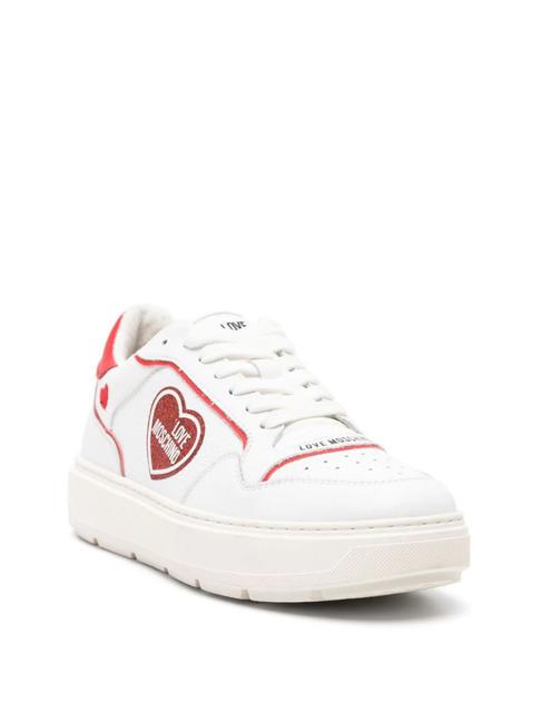 BOLD 40 MIX Sneakers White Red - Women&rsquo;s shoes