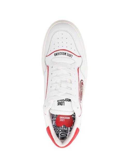 BOLD 40 MIX Sneakers White Red - Women&rsquo;s shoes