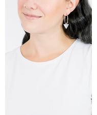 GUESS HULA HOOPS Steel earrings SILVER - Earrings - 3