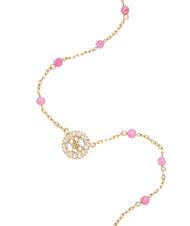 GUESS NATURAL STONES Necklace with stones yellow gold/fuchsia - Necklaces - 2